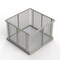 Anysizebasket Rectangular Wire Mesh Basket: 6Lx6Wx4H, 304 SS, 3/16 Rod Frame, No Handles, Mesh: 2 x .063 TMT-060060040-N02S - alternate 1